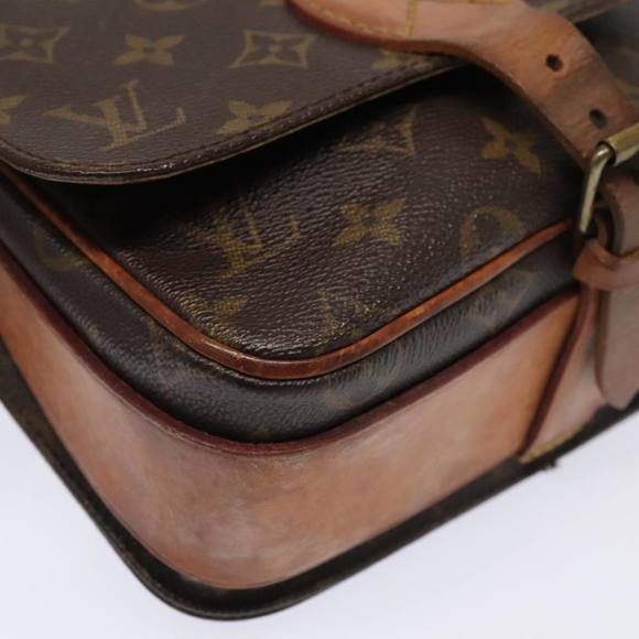 LOUIS VUITTON Monogram Cartouchiere MM Shoulder Bag M51253 LV Auth 94868 - Picture 15 of 16